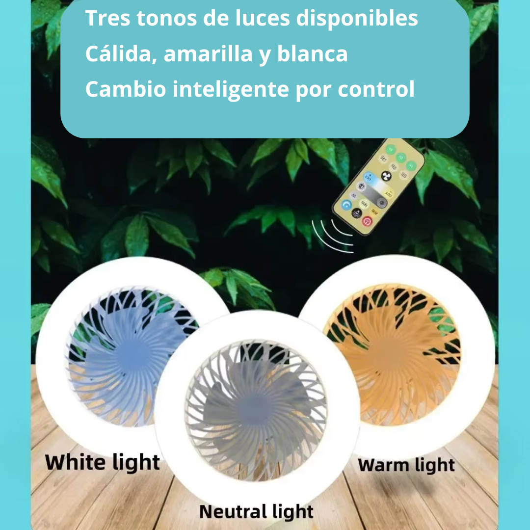 💡 SmartBreeze Light- Lampara, ventilador, Aromatizador 3 en 1