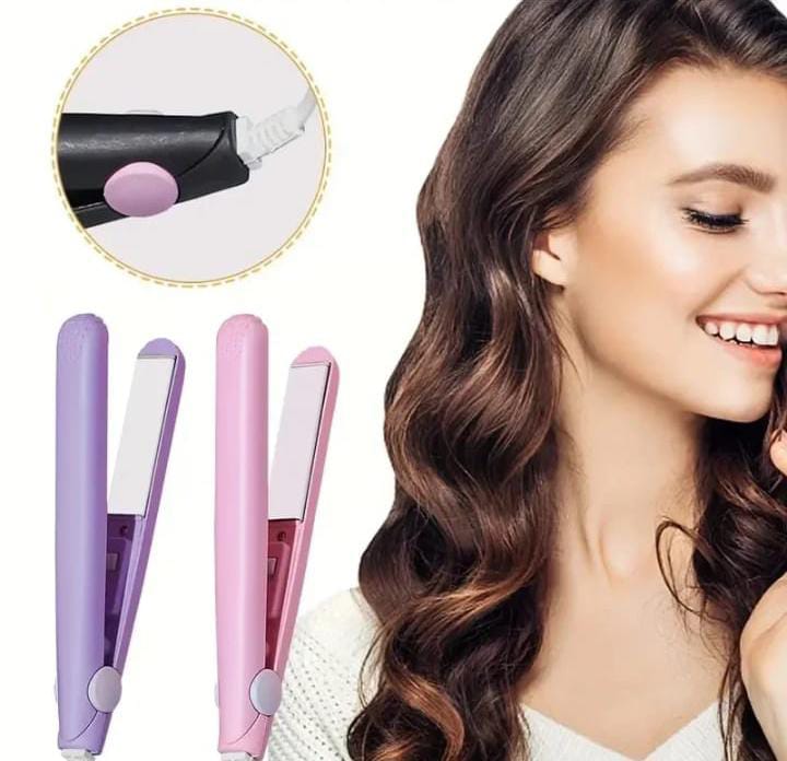 🌟 GlamFlex™ – Mini Plancha Viajera Para Cabello 💖