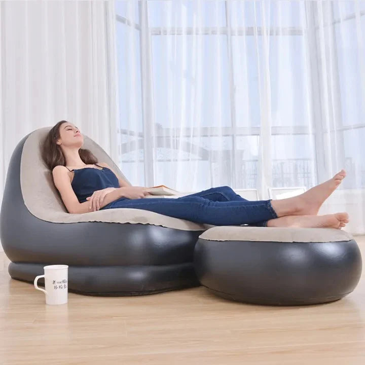 🛋️ AirLounge™: Sofá Inflable Tu Refugio de Comodidad en Cualquier Lugar