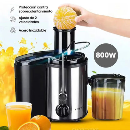 🥤 HealthyJuice Pro 800W™ – Extractor 3 en 1