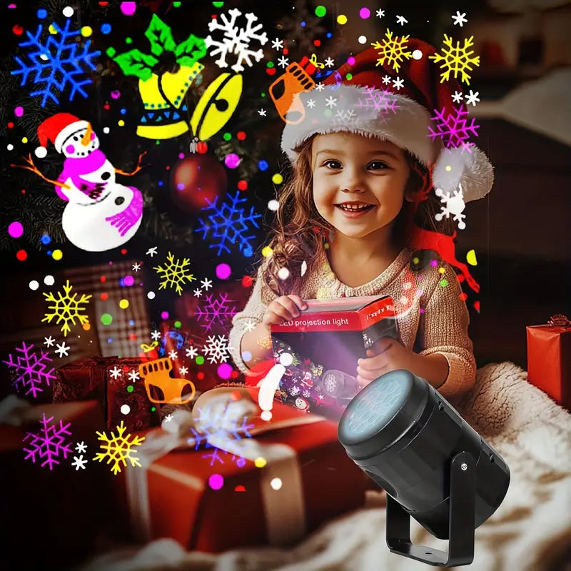 🎄 HollyLight™🌟 ¡Proyector de luces navideños en segundos!