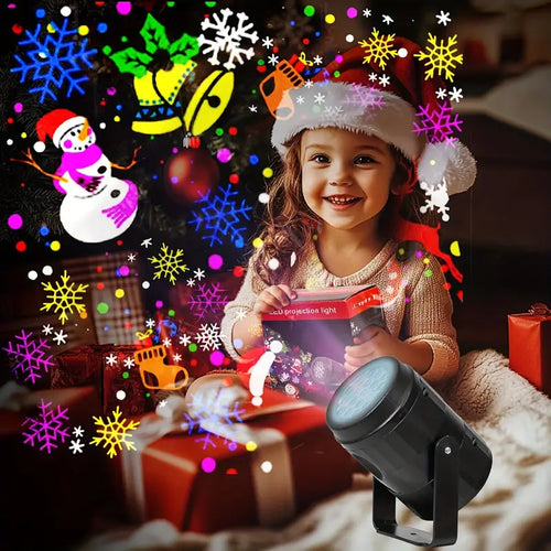 🎄 HollyLight™🌟 ¡Proyector de luces navideños en segundos!