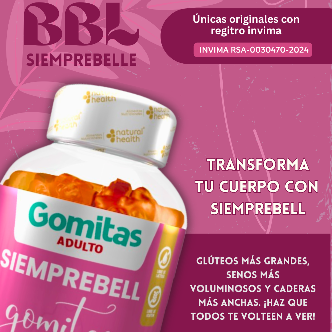 💖 BBL Curves+™ – Cuida tu figura y tu bienestar con las únicas gomitas naturales con INVIMA