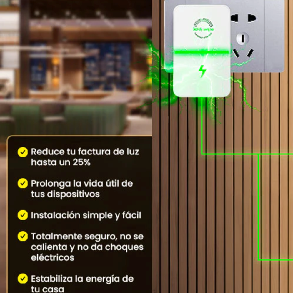 PowerGuard™ Pro – Ahorrador de Energía Inteligente para el Hogar