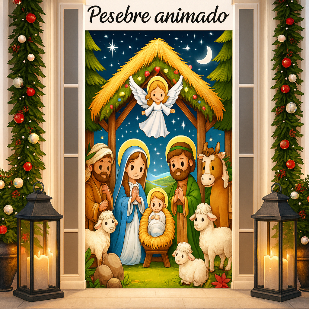 🎅 ChristmasDoor™ – Fundas Navideñas para Puertas