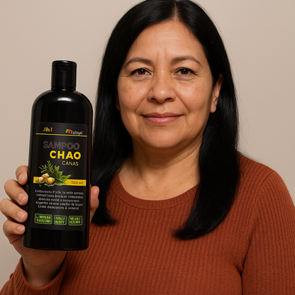 🌟 Original Chao Canas™ – Combo Shampoo + Tratamiento Natural