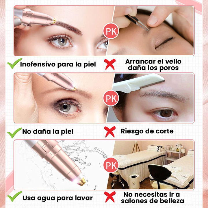 BrowPerfect™ – Depilación precisa y suave donde y cuando quieras.