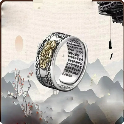 🌟 Pixiu Ring™: Anillo De Buda Atrae Riqueza y Energía Positiva 💰