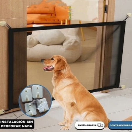 🛡️ SafeBound™ – Malla de Seguridad Transparente para Mascotas y Bebés