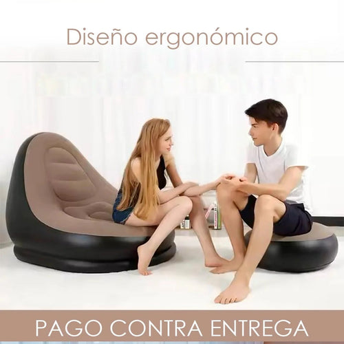 🛋️ AirLounge™: Sofá Inflable Tu Refugio de Comodidad en Cualquier Lugar