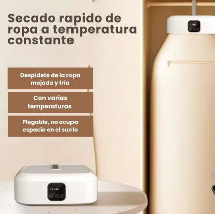 🌀 DryEase 600™ – Tu ropa seca, limpia y lista donde sea