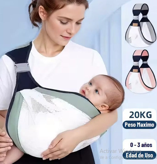 ComfortEase™ Baby Carrier: Cargador Soporte Porta Bebes + envío gratis👶🏻