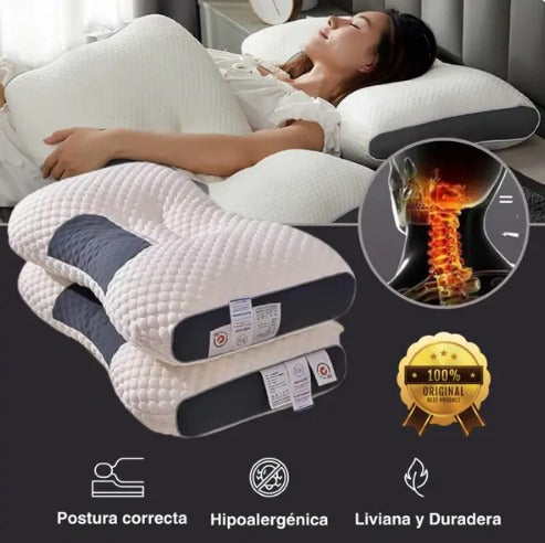 🌙NeckRelief™ – Sueño Reparador y Comodo + Pago contraentrega