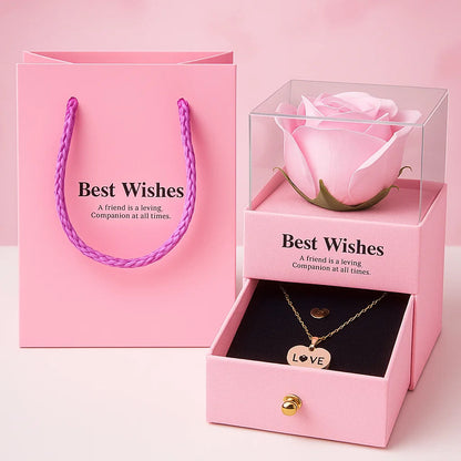 🌹 Eternal Rose – El regalo que guarda amor y elegancia ✨