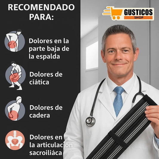 🌟 ReliefBelt™ – Soporte Lumbar y Ciática
