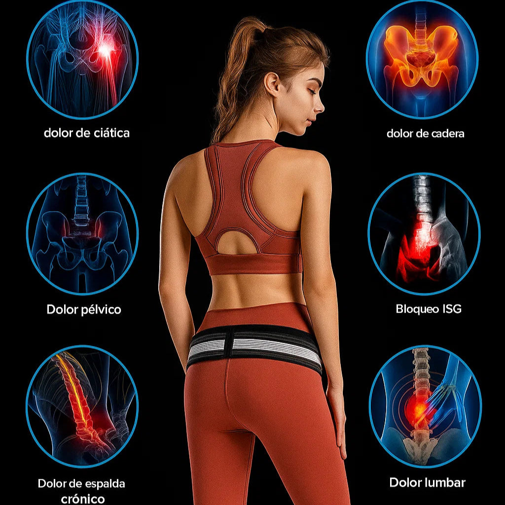 🌟 ReliefBelt™ – Soporte Lumbar y Ciática
