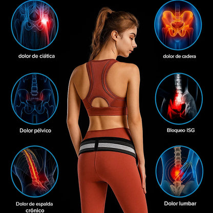 🌟 ReliefBelt™ – Soporte Lumbar y Ciática