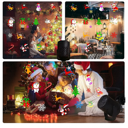 🎄 HollyLight™🌟 ¡Proyector de luces navideños en segundos!