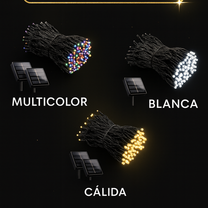🎄✨ SolarGlow™ – Ilumina tu Navidad sin cables ni consumo eléctrico