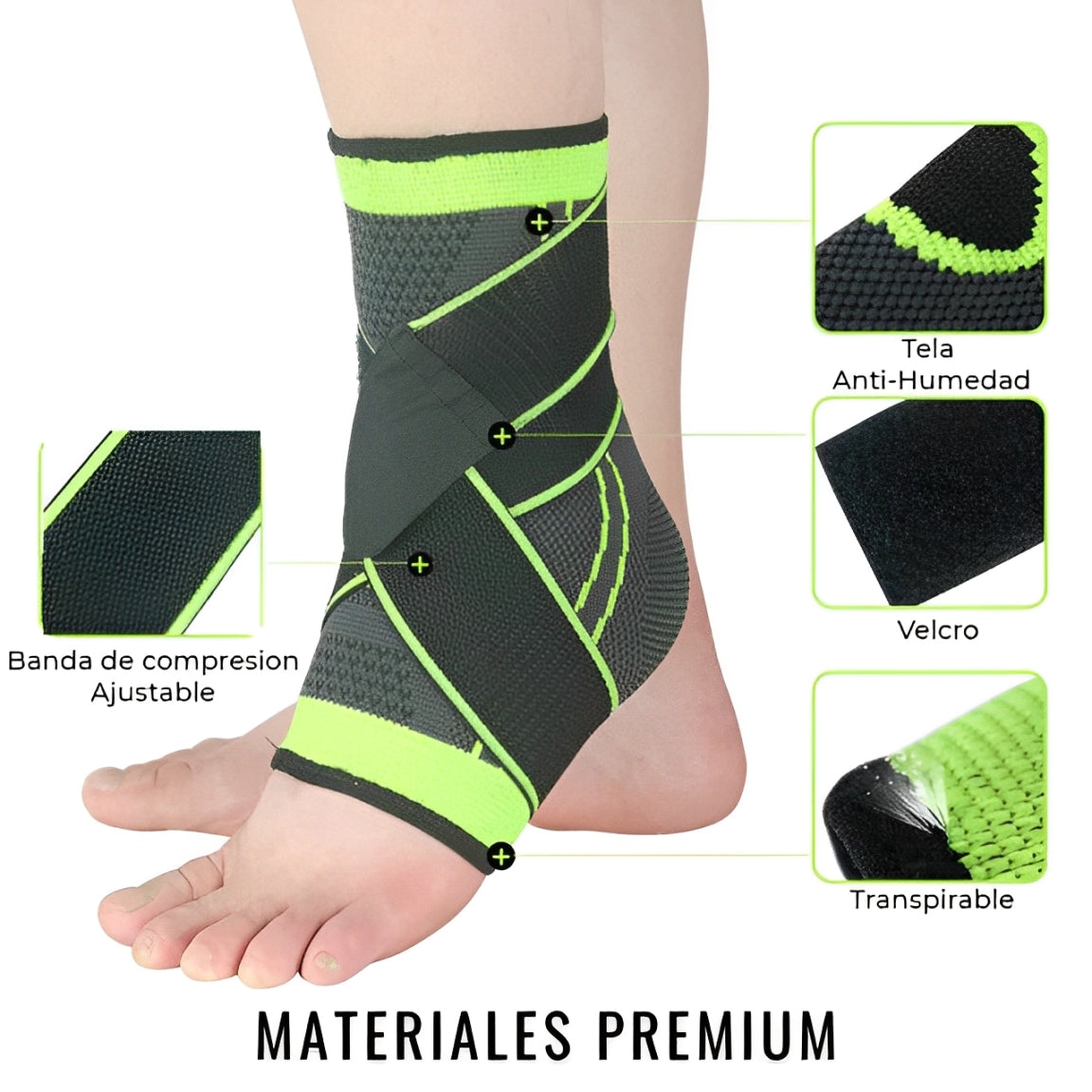 AnkleShield™ Pro – Soporte Ortopédico Deportivo
